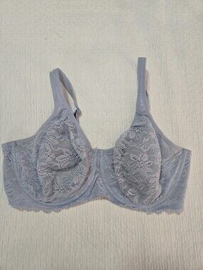 Wacoal Blue Lace Bra 34G